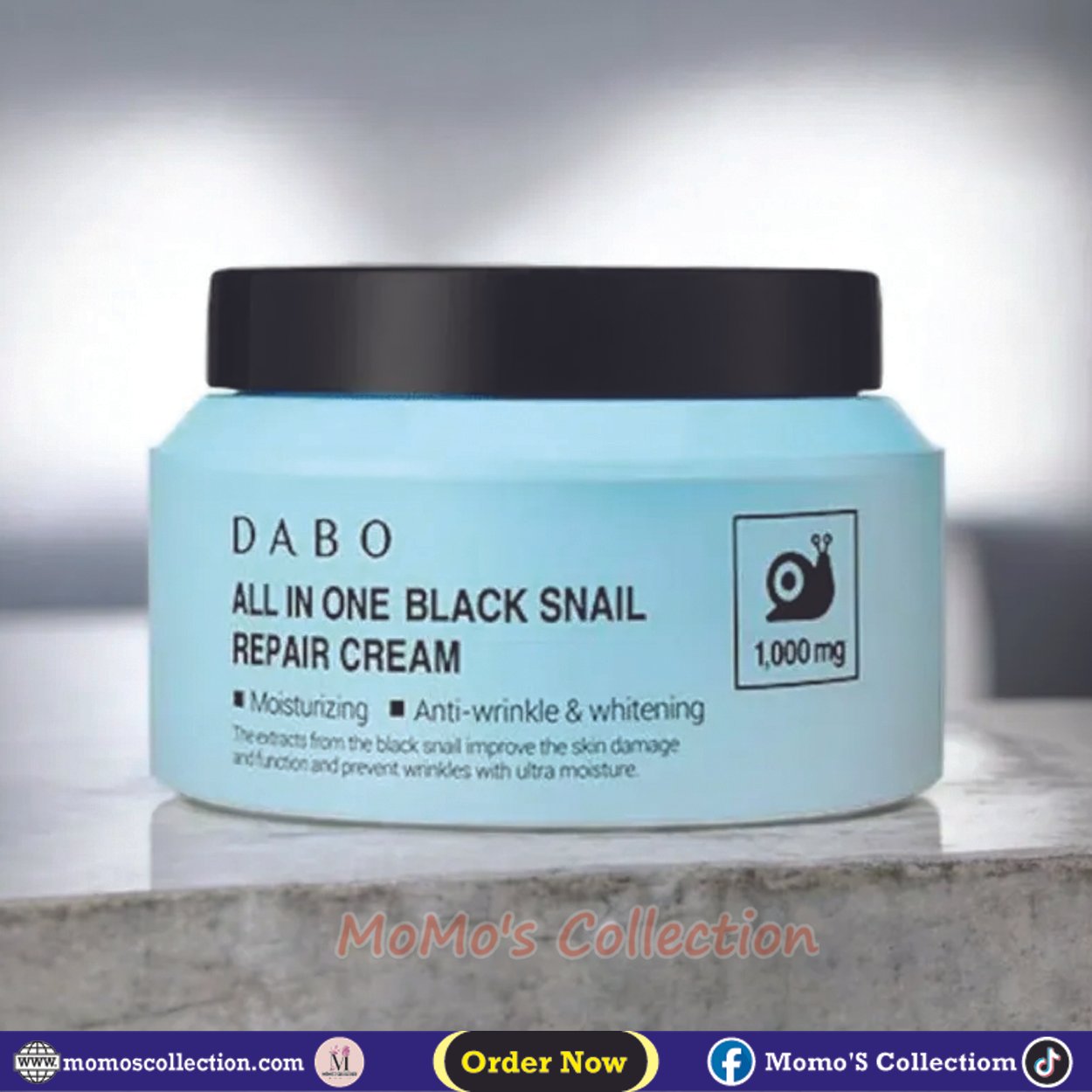 DABO All In One Black Snail Repair Cream